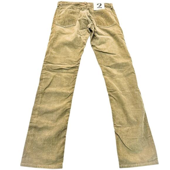 Rag & Bone Slim Fit 2 Army Green Textured Denim Jeans Textured Size 30 NWT $250 - Picture 3 of 10